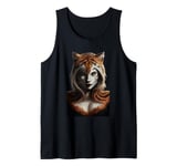 Fierce Jungle Tiger Spirit Fantasy Artwork Tank Top