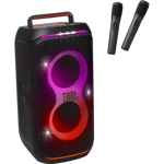 JBL Partybox Club 120 Wireless Mics -paketti. Musta