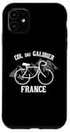 Coque pour iPhone 11 Biking Col du Galibier France graphique