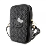 Hello Kitty Phone Bag Kitty Logo Svart