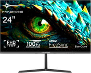 24 inch, 100Hz, 1ms (OD), FHD PC Screen, Adaptive-Sync with HDMI Ports, Low Blue Light Mode & Flickerless, 178° Viewing Angle Monitor (MF24X3AL HDMI Cable Included).[G5]