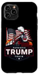 Coque pour iPhone 11 Pro Trump Train Patriotic Trump 2024 T-shirt pour homme et femme fille