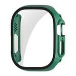 ENKAY Apple Watch Ultra 1/2 49mm Skal med Inbyggt skärmskydd Grön