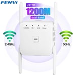 1200Mbps Dual Band WiFi Signal Amplifier WiFi Range Extender Repeater Booster