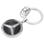 Genuine Mercedes-Benz Silver-Coloured Key Ring, Las Vegas B66958326