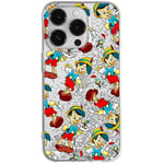 ERT GROUP Coque de téléphone Portable pour Apple Iphone 14 Pro Max Original et sous Licence Officielle Disney Motif Pinocchio 002, avec Effet de débordement de Paillettes