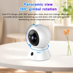 1080P Wireless Security Camera 2.4G 5G Wireless Indoor Camera Support One Key Ca