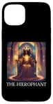 Coque pour iPhone 15 Plus La carte de tarot hiérophante, hiérophante. Tarot, Tarot Cards