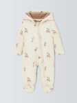 John Lewis Baby Acorn Snowsuit, Multi