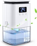 Dehumidifiers for Home, 1300ML Dehumidifier 40W Powerful 24H Timer Auto Off RGB