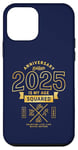 iPhone 12 mini 2025 45 Year Old Squared Born in 1980 Clever Birthday Gift Case