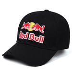 New Era Red Bull Racing Motorsports keps F1 Justerbar Snapback hatt Böjd skärm