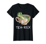 Tea-Rex Cute T-Rex Dinosaur Funny Dinosaur T-Rex T-Shirt