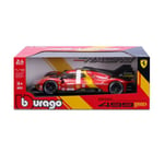 Voiture Ferrari 499P LMH 2023 - échelle 1/18ème - Rouge  