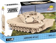 COBI, ABRAMS M1A2 Tank – 174 Parts, 1/72, COB3106