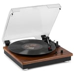 Audizio RP112AL Platine Vinyle Bluetooth in & Out - Chêne, Haut-parleurs stéréo intégrés, Lecture disques 33, 45 et 78 Tours, Une Platine idéale pour décorer et écouter Vos vinyles