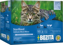 Sterilised Meat In Sauce Våtfoder Till Katt 12x85g