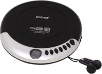 Denver DMP-391 Personal CD Player Discman With MP3 / Audio Book Support, 40 Sec