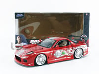 JADA TOYS 1/24 - MAZDA RX-7 - FAST AND FURIOUS - 1995 98338R