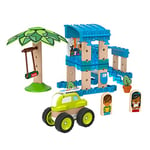 Fisher-Price Wonder Makers Coffret de Construction la Maison sur la Plage, Jouet pour Enfant dès 3 Ans, GFJ13