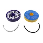 Dyson DC07i (Independent) - Steel/Yellow/Purple Vacuum Cleaner Filter Kit Offer