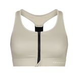 Röhnisch Front Zip Sportsbra stödjande sport-bh (dam) -  Oatmeal,  M