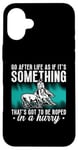 iPhone 16 Plus Go After Life As If It's Western Riding Cowboy Cutting Horse Case