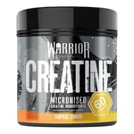 Warrior Creatine Monohydrate Powder 300g – Micronised – Proven to Improve Physical Performance and Recovery, 5g Servings (Tropical)