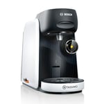 Bosch Machine à café multi-boissons Tassimo Finesse friendly, TAS163E, plus de 70 boissons chaudes, IntensityBoost, cafétière à dosettes, Intellibrew, blanc