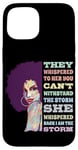 iPhone 15 I Am The Storm Afro American Pride Black History Month Case