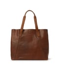 Saddler Paris Tote i skinn brun Brun