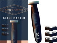 Gillette King C Gilette Style Master XT3000 Tondeuse Barbe Rechargeable 3 Sabots