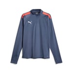 PUMA Teamliga Haut zippé 1/4 Sudation Homme, Orchidée Bleu-feu, M