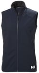 Helly Hansen Womens Paramount Softshell Vest, XS, Navy