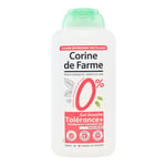 Corine de Farme - Gel Douche Hypoallergénique 0% Tolérance+ Peaux Sèches - pH Neutre, Sans Savon ni Colorant - Fabrication 100% Française - 500ml