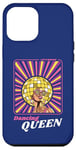 Coque pour iPhone 12 Pro Max Rétro 70s 80s Funky Disco Ball Afro Queen Diva Vintage