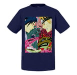 T-Shirt Enfant Uzumaki Naruto Sasuke Uchiha Serpents Contre Crapaud Manga Anime Ninja