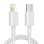 3M USB C to Lightning Cable [Apple MFi Certified] iPhone Fast Charger Cable USB-C Charging Cord for iPhone 14/13/12/12 PRO Max/12 Mini/11/11PRO/XS/Max/XR/X/8/8Plus/iPad