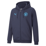 Manchester City Essential Fz Hooded Jacket Fl, hettejakke, herre