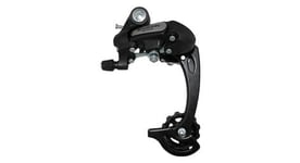 Derailleur vtt arriere p2r 9 8 vitesses noir nine grande chape  compatible shimano jusqu a 34dts