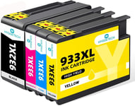 932Xl 933Xl Cartouches D'Encre Compatibles Avec Hp Officejet 6600 6700 7110 7612 7610 6100[DYJ070358]