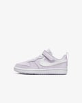 Chaussures Nike Court Borough Faible 2 Recraft DV5457 500 Rose Blanc Bébé Fille