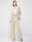 French Connection Everly Suit Blazer, Oyster Gray