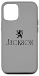 iPhone 12/12 Pro Jackson Clan Scottish Family Name Scotland Heraldry Case