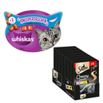 2 x 180 g Whiskas Temptations + 9 x 12 Creamy Snacks till sparpris! - Lax 2 x 180 g + 9 x 12 Creamy Snacks