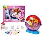 CRAYOLA - Washimals, Jeu Grande Roue, pour colorier et Baigner Les Petits d'animaux, Jeu et Cadeau pour Enfants, âge 3 Ans et Plus, 74-7458