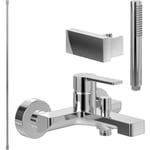 Villeroy&boch - Pack mitigeur baignoire mécanique villeroy et boch Architectura chrome avec ensemble