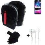  Holster / Shoulder + earphones for Motorola Moto G Fast Bag Extra Belt Case