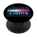 Costume de lumières polaires simple PopSockets PopGrip Adhésif