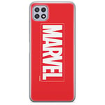 ERT GROUP Coque de téléphone Portable pour Samsung A22 5G Original et sous Licence Officielle Marvel Motif 001 Parfaitement adapté à la Forme du téléphone Portable, Coque en TPU